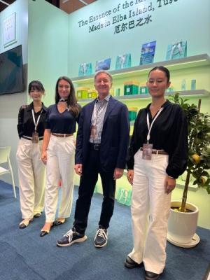Acqua dell’Elba guarda a Oriente. La prima partecipazione alla fiera Notes di Shanghai