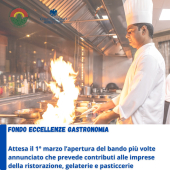 Fondo per le eccellenze della gastronomia, a marzo la presentazione delle domande