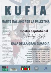 Alla Gran Guardia la mostra “Kufia. Matite italiane per la Palestina”