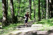 Fabiana Mannocci all'Ultra Trail del Mugello