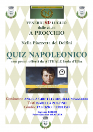 A Procchio un quiz sulla vita di Napoleone all'Elba