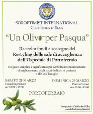 "Un Olivo per Pasqua" a sostegno dell’ospedale di comunità di Portoferraio