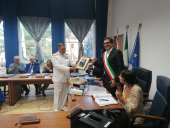 Campo: il conferimento della cittadinanza onoraria all'Ammiraglio di Squadra Salvatore Vitiello