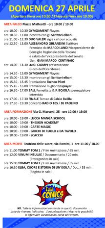 Elba Comics, oggi la grande festa con Radio 105