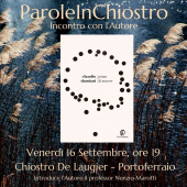 Penultimo appuntamento con Parole in chiostro - Claudio Damiani presenta “Prima di nascere”