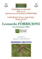 Siamo invasi dalla Limantria? -  Se ne parla a Procchio con l'entomologo Leonardo Forbicioni