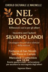 Nel bosco con Silvano Landi: tra scienza e poesia