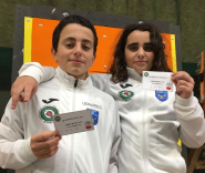 Gli Archi del Grande Falco, con la famiglia Cafaro, vincenti in gara Fitarco a Pescia