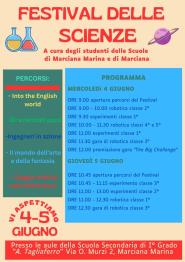 Al via la 5^ edizione del Festival Delle Scienze organizzato dai ragazzi delle Scuole di Marciana Marina e di Marciana