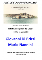 Inaugura domani l'esposizione dei pittori del Circolo degli Artisti Isola d’Elba