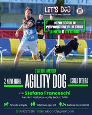 Corso di Agility Dog in partenza con Let’s Dog asd