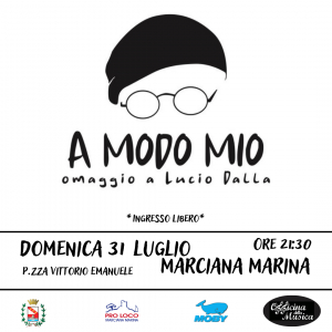 A Marciana Marina l&#039;omaggio a Lucio Dalla con la band “A modo mio”