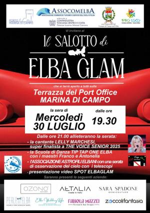 Dopo il successo a Portoferraio, ELBAGLAM arriva a Marina di Campo con una serata di moda, spettacolo e bellezza
