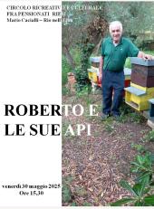 Roberto Ballini, l’uomo che “sussurra” alle api