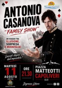 A Capoliveri il “Family Show” di Antonio Casanova