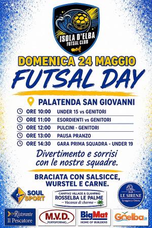Isola d’Elba Futsal Club, una stagione da record: arriva il grande Futsal Day