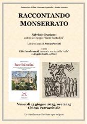 A Porto Azzurro la presentazione di “Sacre Solitudini” la ricerca di Fabrizio Grazioso sulla storia di Monserrato