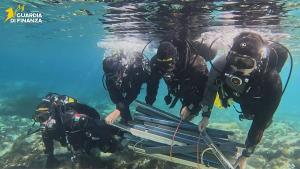 Il ROAN della GdiF di Livorno ha partecipato all'iniziativa “Mare Pulito” a Portoferraio