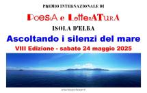 All’Elba l'ottava edizione del Premio Internazionale di Poesia e Letteratura “Ascoltando i silenzi del mare”