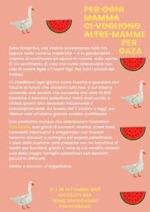 Il club delle mamme parteciperà all’iniziativa Elba4Gaza