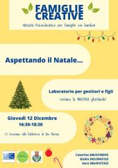 Al Centro per le Famiglie di Rio Marina un laboratorio dedicato al Natale