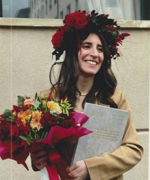 La laurea di Costanza Cignoni