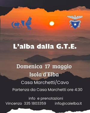 L'alba dalla Grande Traversata Elbana - Escursione con il CAI Elba