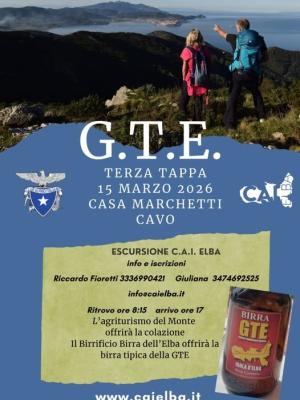 Il 15 marzo terza tappa della Grande Traversata Elbana con il CAI Elba