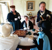 Alla Villa di San Martino l'Associazione Historiae fa rivivere ai visitatori l'atmosfera del tempo Napoleonico