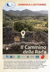 Chiude la stagione estiva della Villa delle Grotte, ma oggi c'è il Cammino della Rada