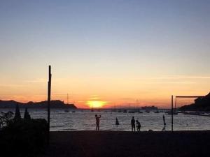 Il saluto dei ragazzi di Bagnaia a Luciano