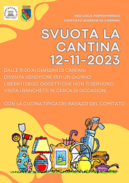 "Svuota la Cantina" ai Giardini di Carpani