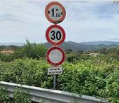 Rio, limiti di transito sulla strada comunale della Chiusa - Grassera