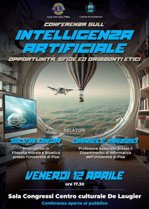 &quot;Intelligenza Artificiale: opportunità, sfide e orizzonti etici&quot; - La conferenza di Lions Club e Comune di Portoferraio