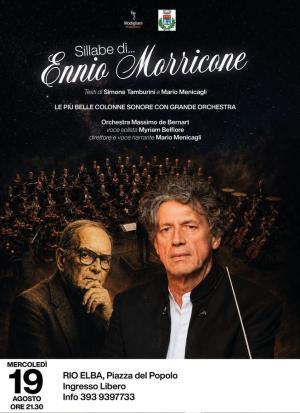 Quinto appuntamento per "Immagina…Rio Elba” con un grande evento dedicato a Ennio Morricone