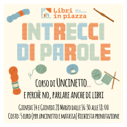 'Intrecci di Parole' alla libreria Libri in piazza di Marciana Marina