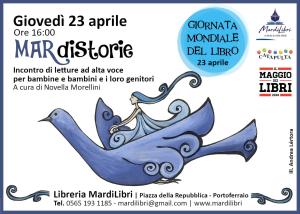 Un pomeriggio di letture a Mardilibri per la Giornata mondiale del Libro