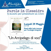 A MardiLibri la presentazione di “Un arcipelago di voci. Poeti delle isole toscane per l’ecologia integrale”