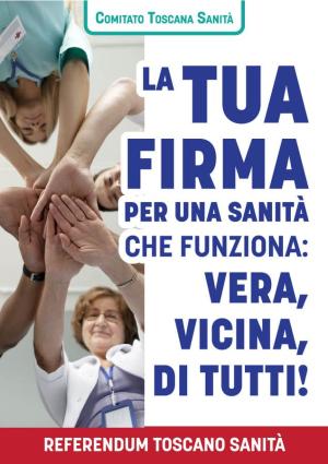 Raccolta firma per il referendum consultivo regionale sulla sanità