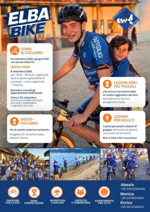 Elba Bike riapre le iscrizioni: al via i nuovi corsi di ciclismo per tutte le età