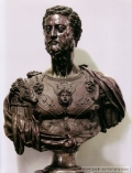 Busto di Cosimo I de’ Medici. Benvenuto Cellini. Museo del Bargello. Firenze