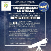 A La Pila un pomeriggio dedicato all'osservazione del cielo