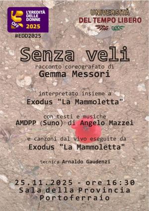 Il 25 novembre va in scena “Senza veli”: arte contro la violenza