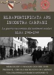 "La guerra raccontata dai testimoni oculari" - L'iniziativa al Circolo di Carpani