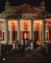 Una rivocazione napoleonica in costume  (nell'anniversario della partenza dell'Imperatore)