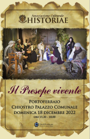 Domenica 18 dicembre il "Presepe vivente", a Portoferraio, nel Chiostro De Laugier