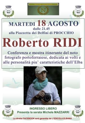 Un incontro-conferenza col fotografo Roberto Ridi a Procchio