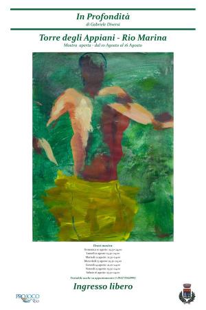 &quot;In profondità&quot; la mostra di Gabriele Diversi nella Torre degli Appiani di Rio Marina