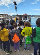 La classe 3A della scuola Cesare Battisti intervista i pescatori portoferraiesi