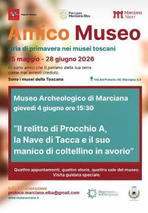 Continuano le visite speciali al Museo Archeologico di Marciana